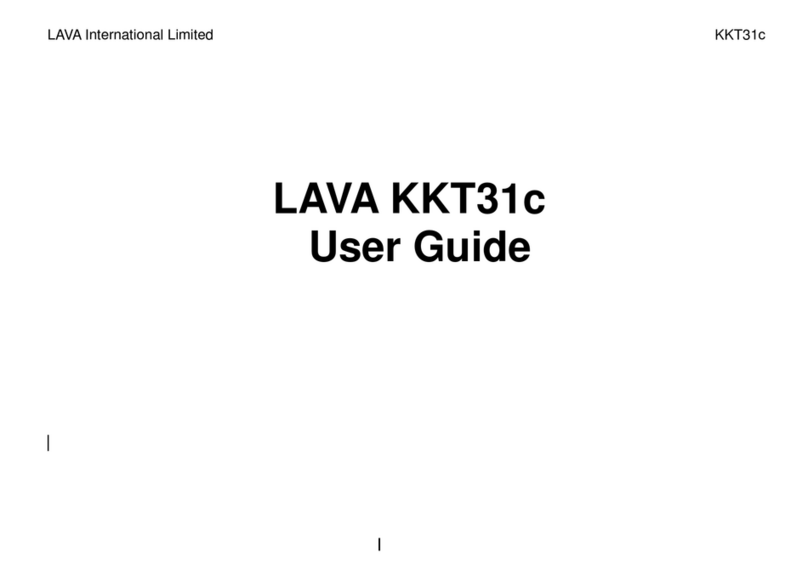 Lava KKT31c User manual