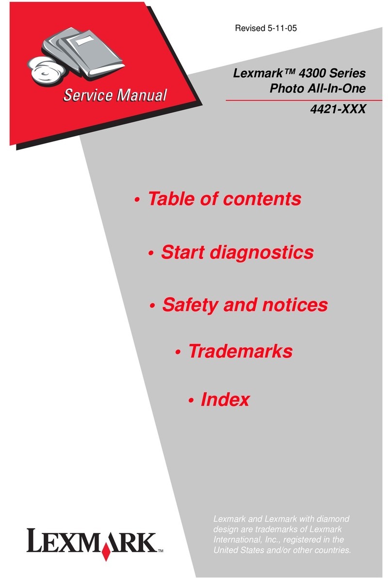 Lexmark 4300 User manual