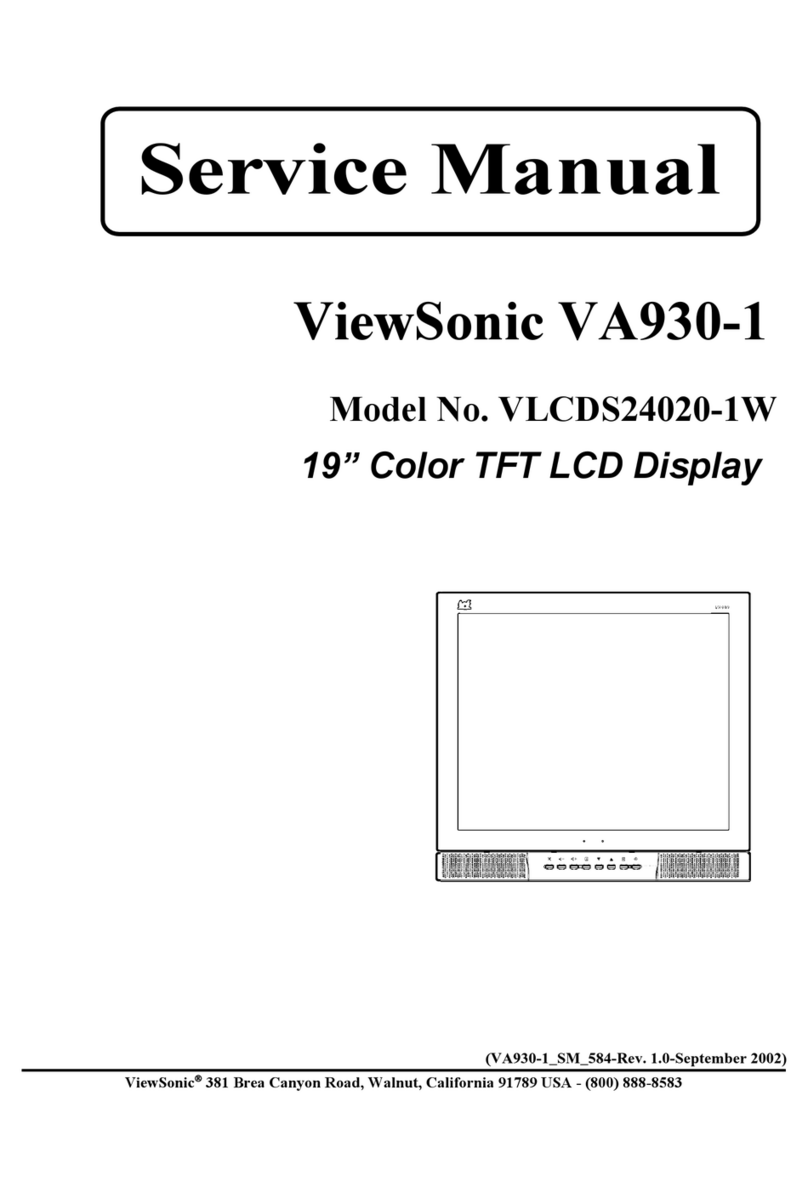 ViewSonic VA930-1 VLCDS24020-1W User manual