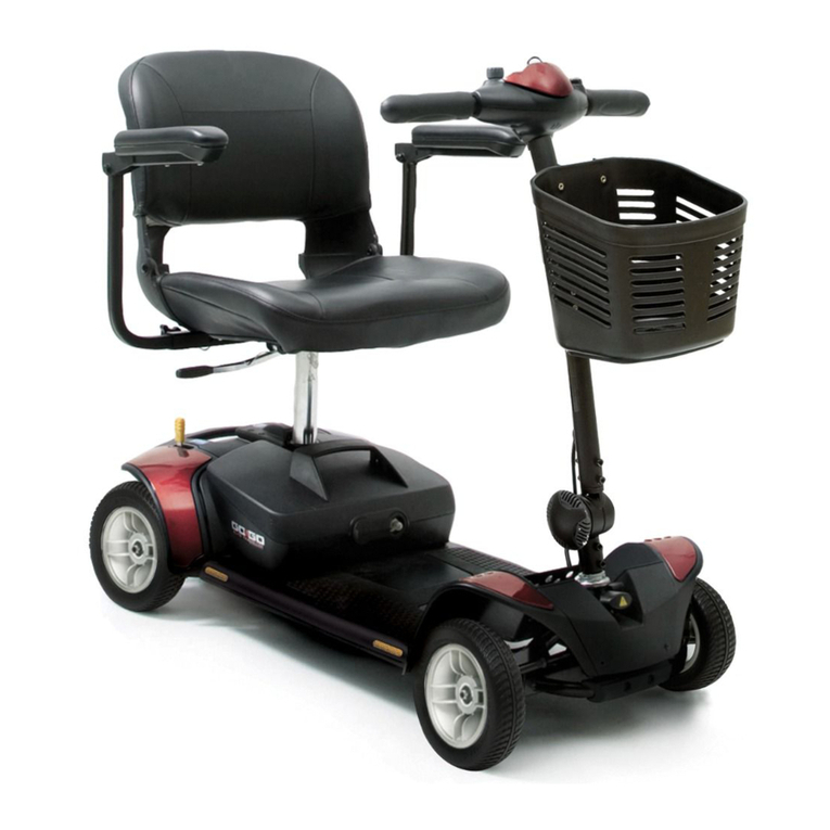 Pride Mobility Go-Go Elite traveller owner's manual