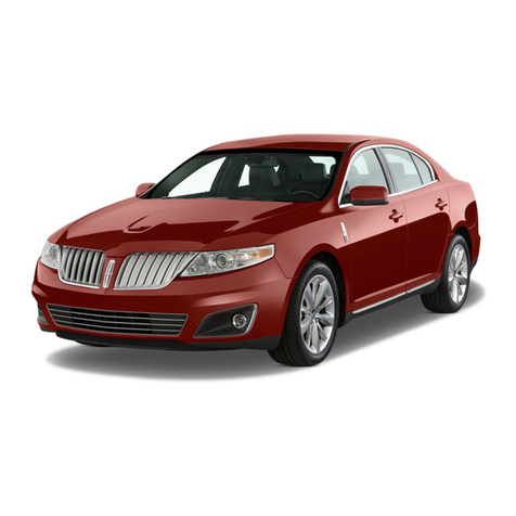 Lincoln 2010 MKS User manual