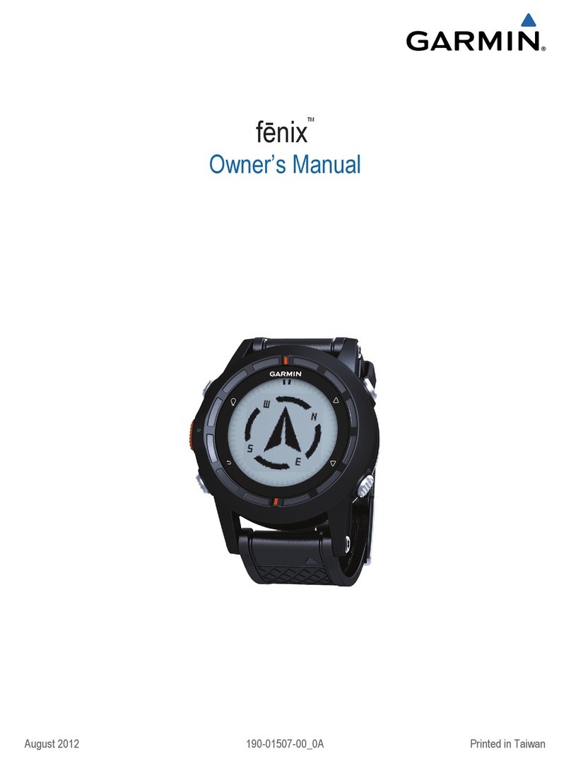 Garmin f?nix owner's manual
