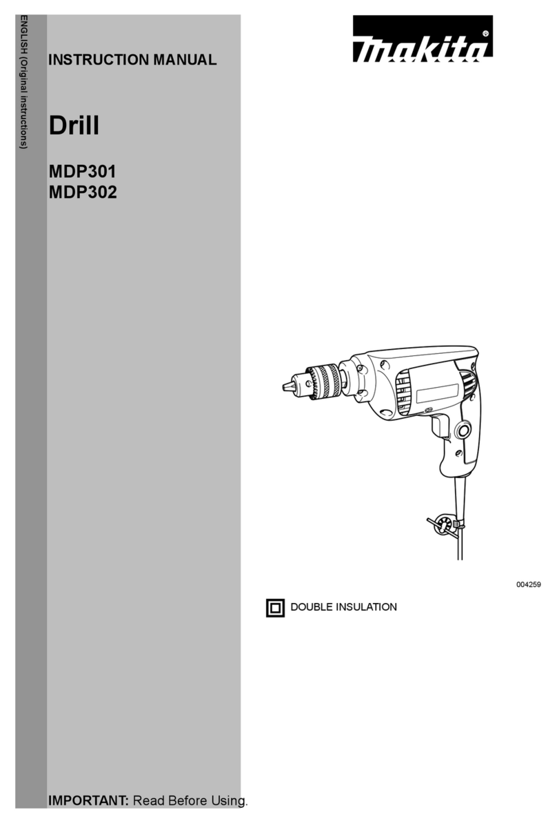 Makita MDP301 User manual