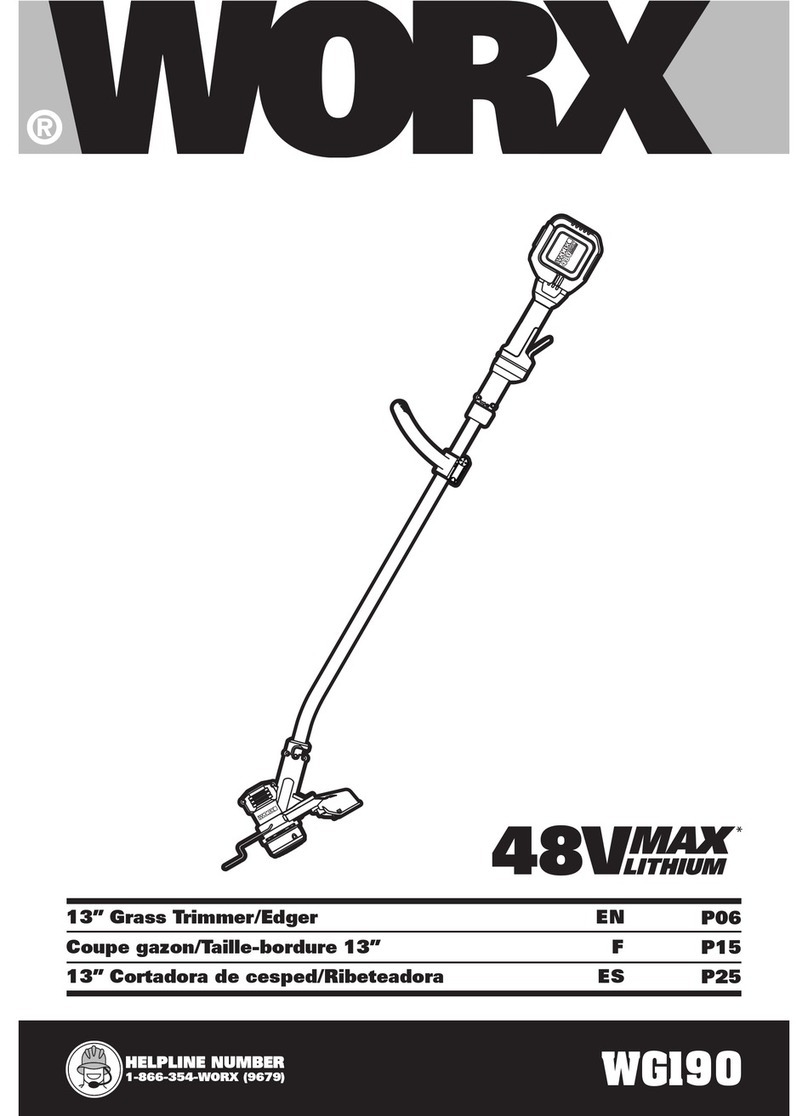 Worx WGL 90 User manual