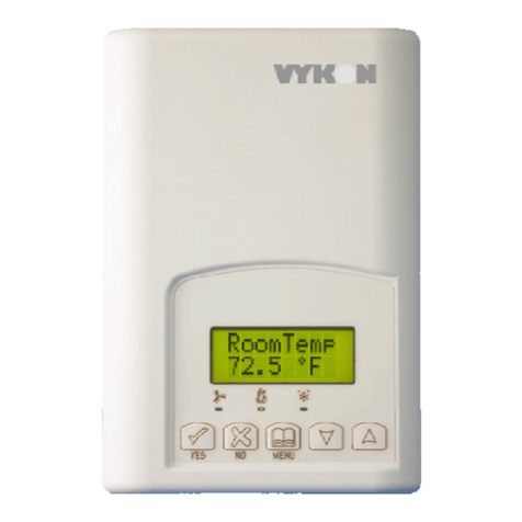 Vykon VT7600 Series User manual