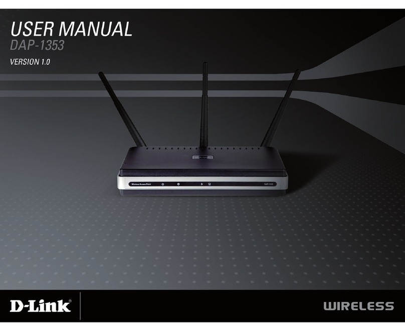 D-Link Rangebooster N 650 Access Point DAP-1353 User manual