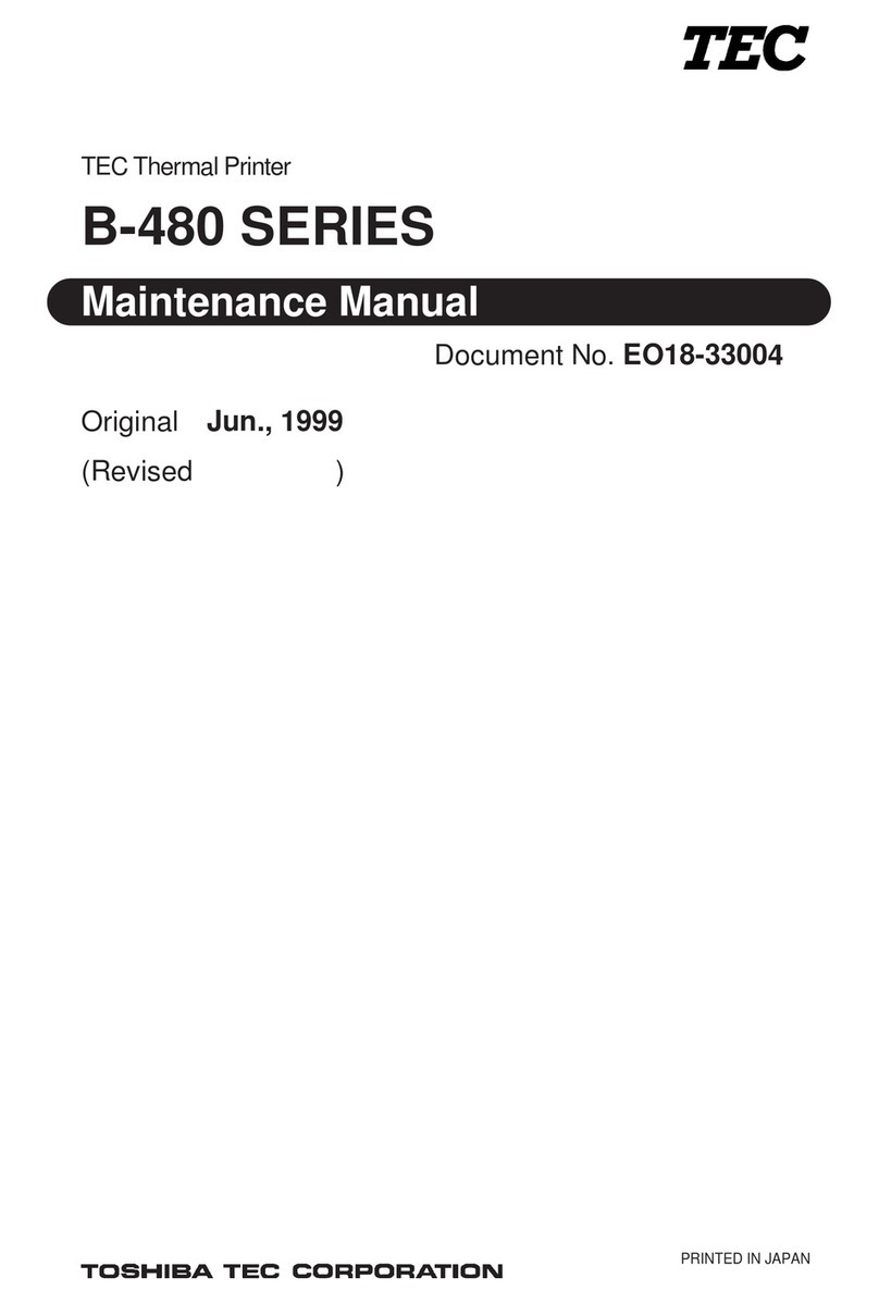 TEC B-480 SERIES User manual