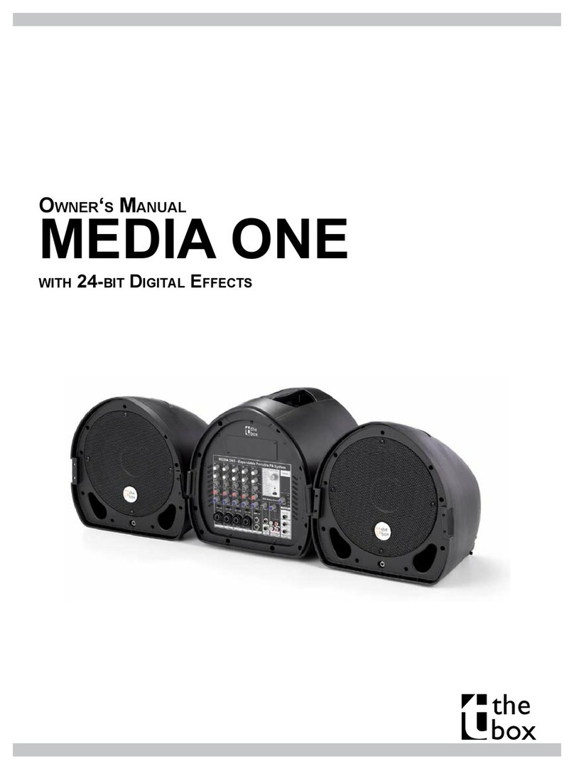 The box MEDIA ON The Box User manual