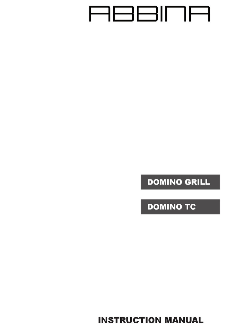 ABBINA domino grill instruction manual