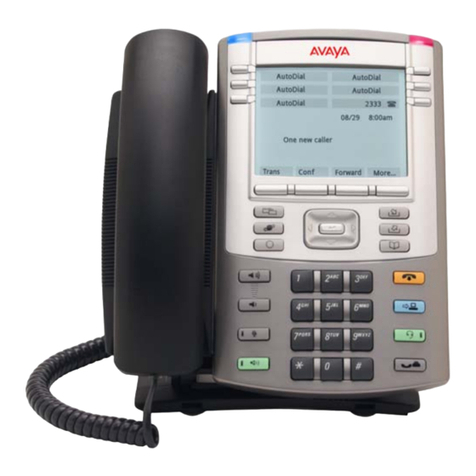 Avaya 1140E Reference guide Avaya 1140E Reference guide