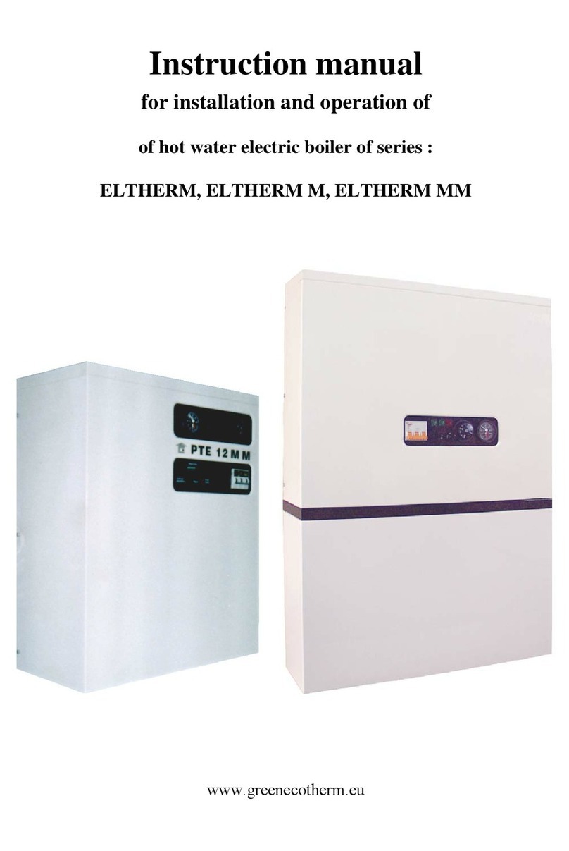 green ecotherm ELTHERM Series instruction manual green ecotherm ELTHERM Series instruction manual