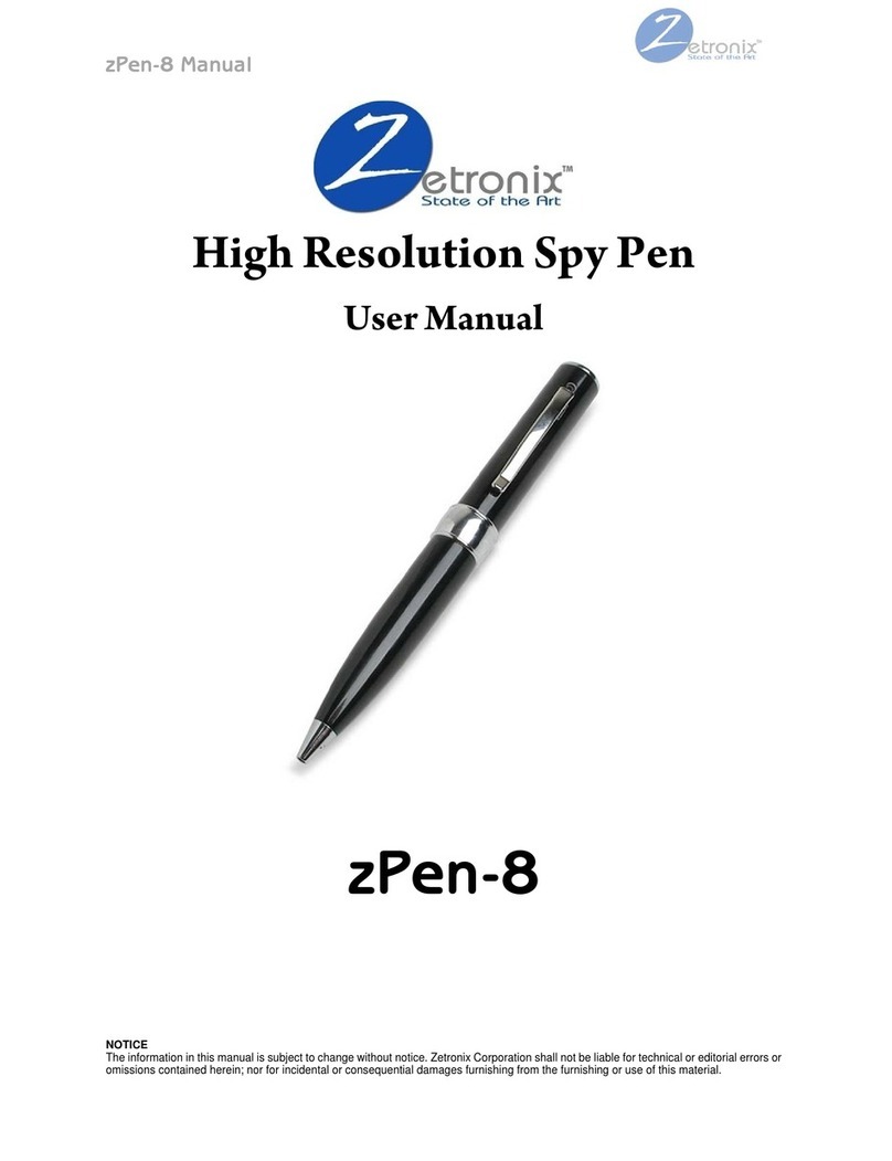 Zetronix zPen-8 user manual