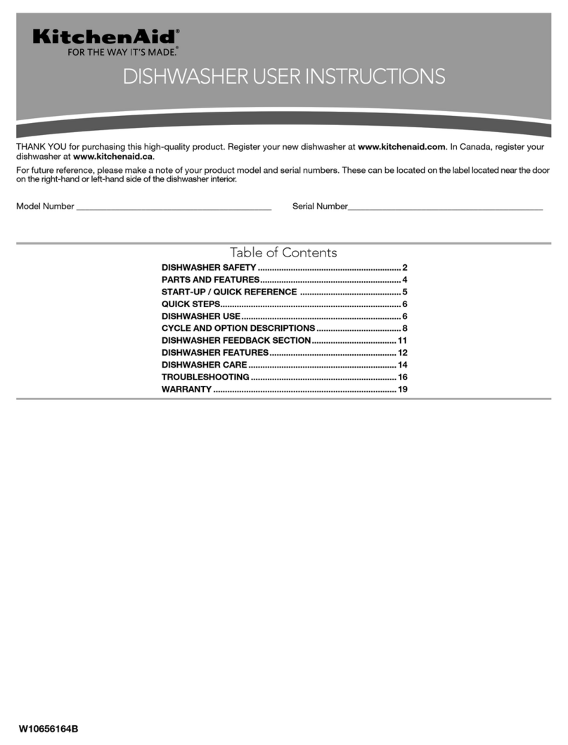 KitchenAid W10656164B User manual