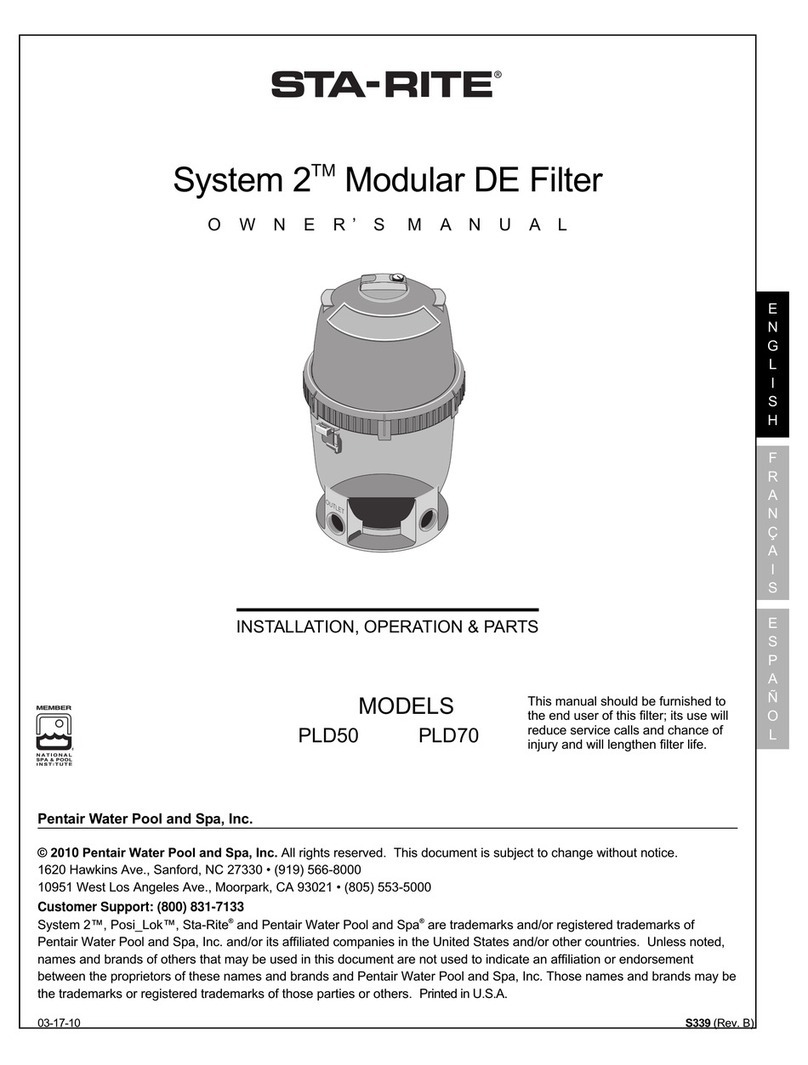 STA-RITE System 2 PLD50 User manual