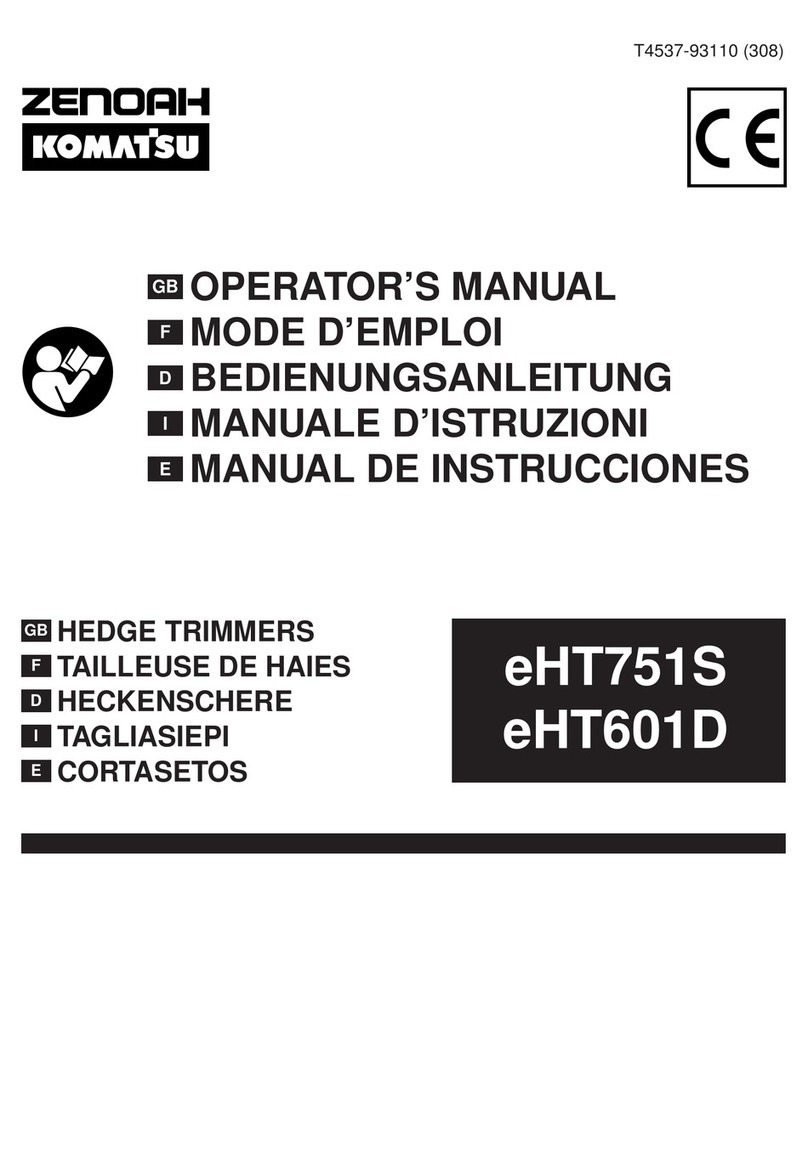 Komatsu eHT751S Operator's manual