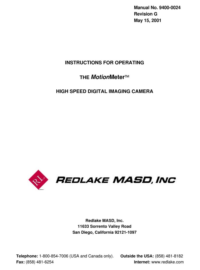 Redlake MASD MotionMeter Instructions for operating