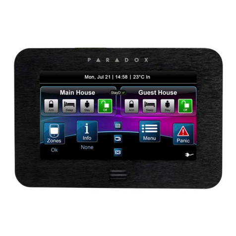 Paradox TM40 user guide