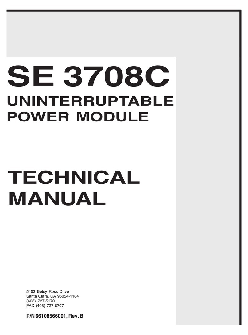 Honeywell SE 3708C Technical manual