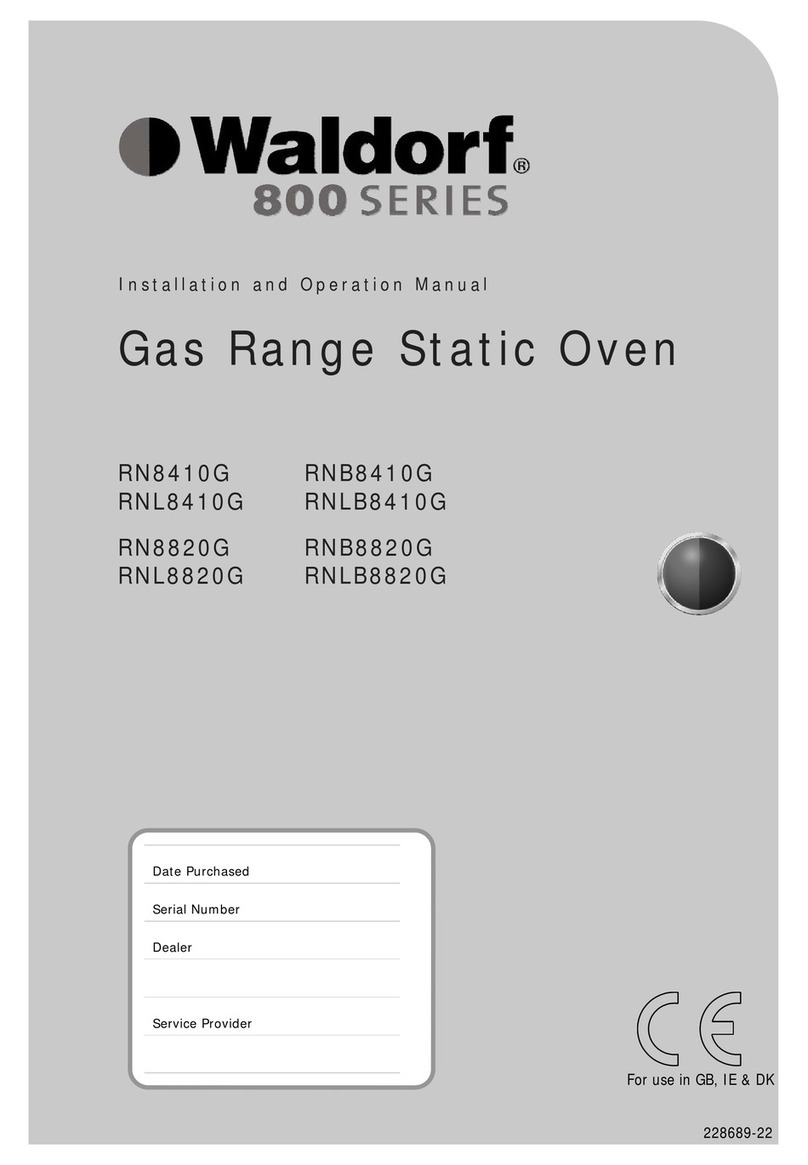 Waldorf RN8410G Installation and operation manual Waldorf RN8410G Installation and operation manual