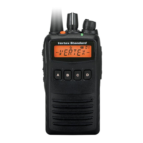 Vertex Standard VX-456 User manual