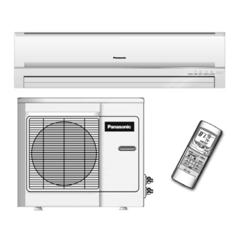 Panasonic CSC18DKU - AIR CONDITIONER - SPLIT User manual Panasonic CSC18DKU - AIR CONDITIONER - SPLIT User manual