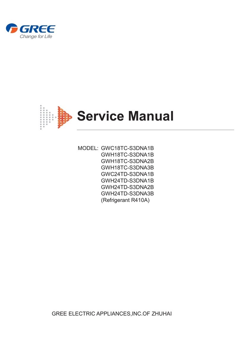 Gree GWC24TD-S3DNA1B User manual