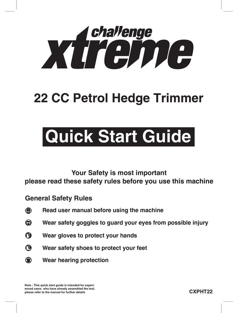 Challenge Xtreme CXPHT22 User manual