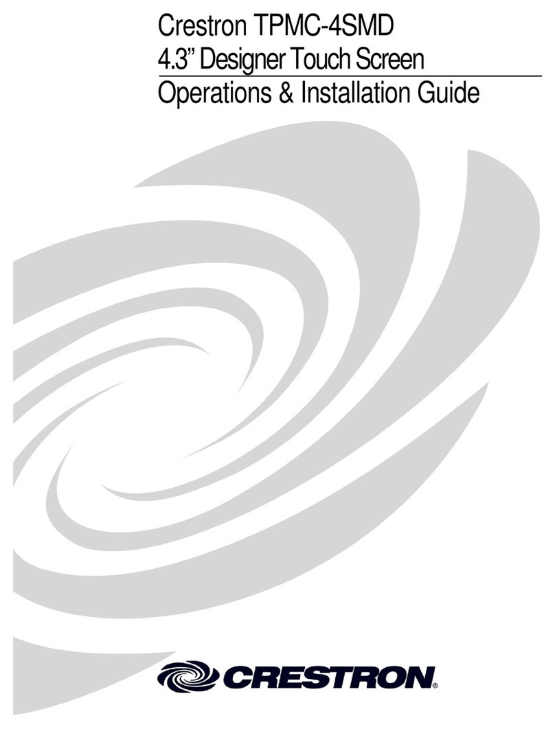 Crestron TPMC-4SMD How to use