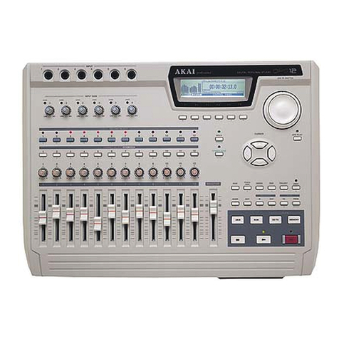 Akai DPS12 Operator's manual