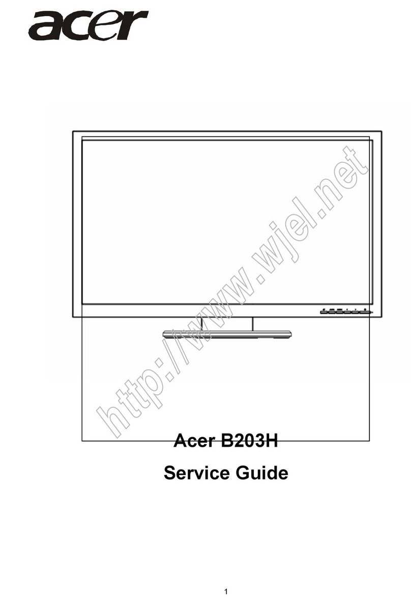 Acer B203H User manual