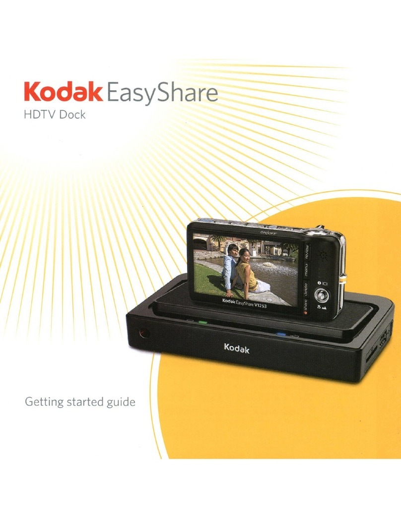 Kodak EasyShare printer dock Getting started guide