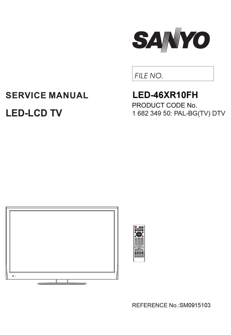 Sanyo LED-46XR10FH User manual