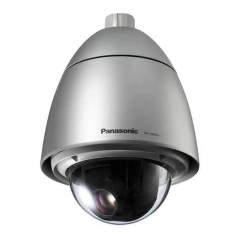 Panasonic WV-SW395 installation guide