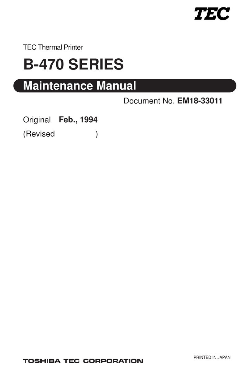 TEC B-470 SERIES User manual TEC B-470 SERIES User manual