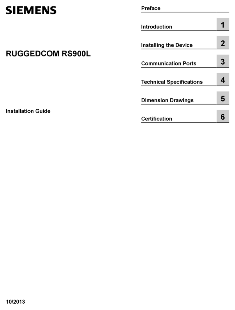 RuggedCom RuggedVDSL RS900L User manual