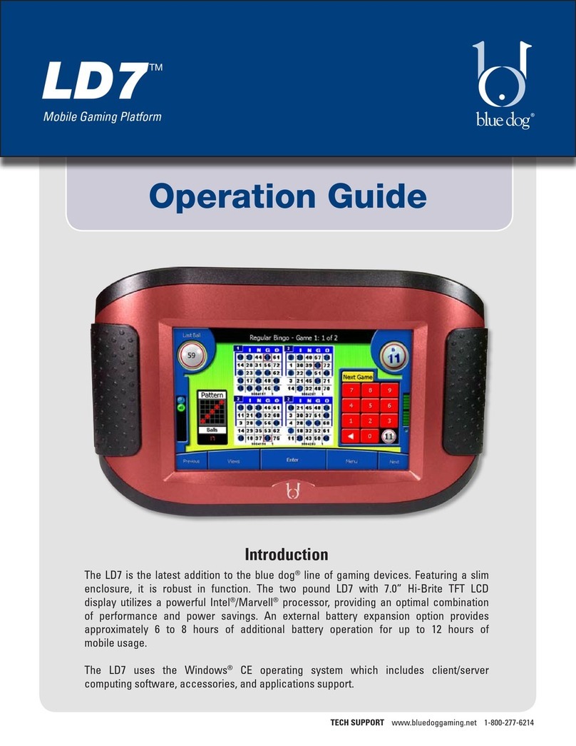 Blue Dog LD7 Operation guide