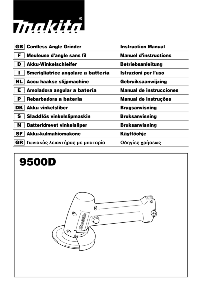 Makita 9500D User manual