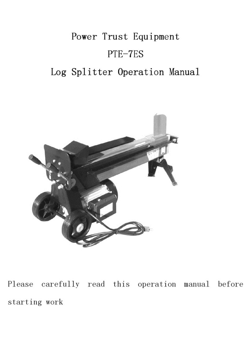 Power Trust Equipment PTE-7ES Operation manual