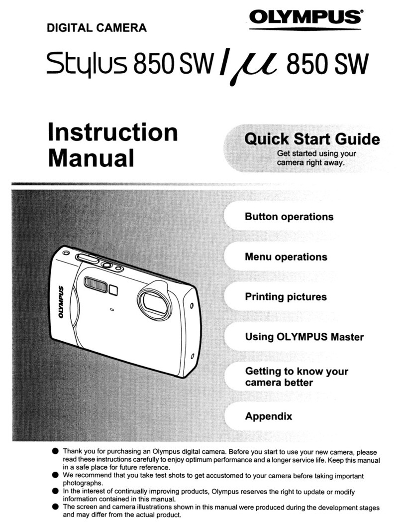 Olympus StLtlU5 850 SW User manual