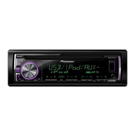 Pioneer DEH-X36UI/XNUC User manual
