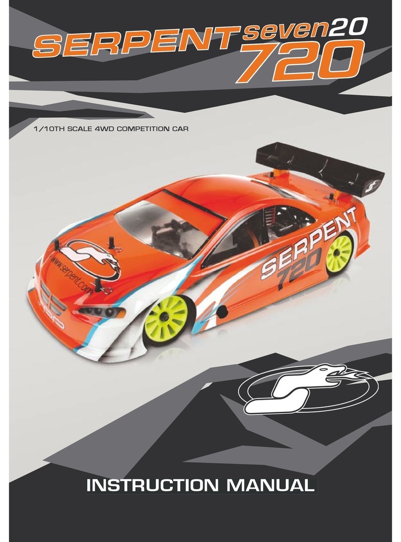 Serpent Seven20 instruction manual