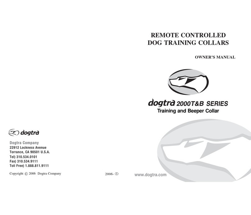 Dogtra 2000T series owner's manual Dogtra 2000T series owner's manual