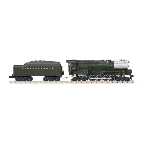 Rail King 6-8-6 BANTAM TURBINE Steam Engine User manual