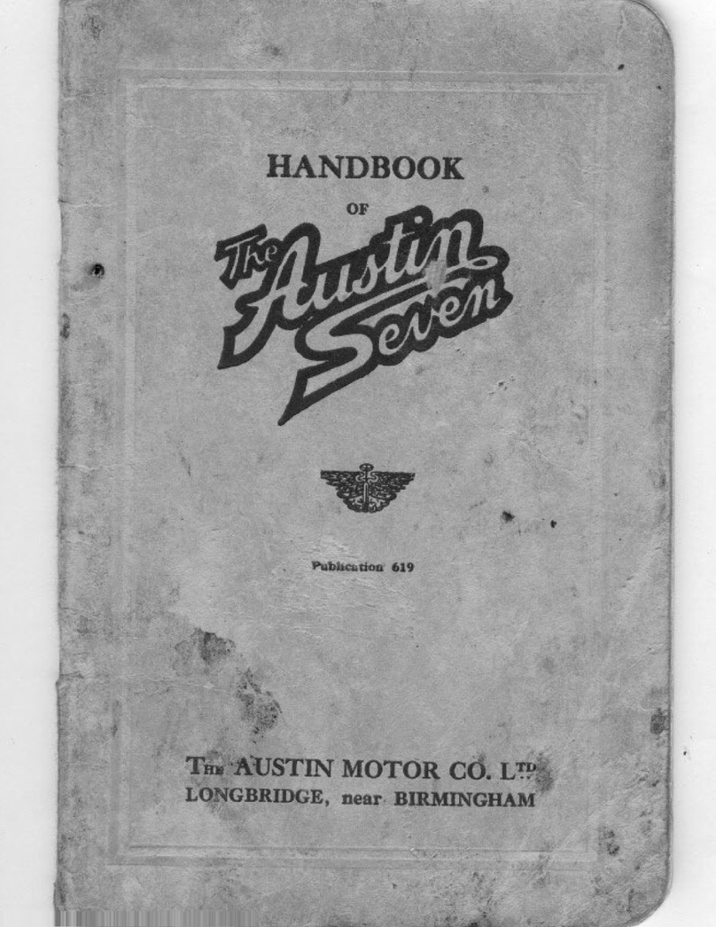 Austin Motor Company Austin Seven Handbook