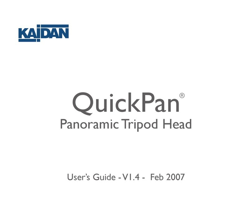 Kaidan QuickPan User manual