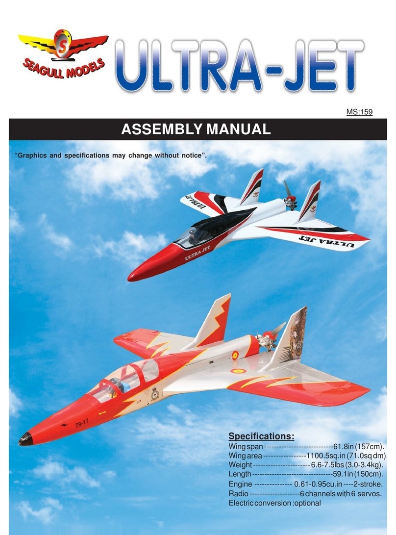 Seagull Models ultra-jet User manual Seagull Models ultra-jet User manual