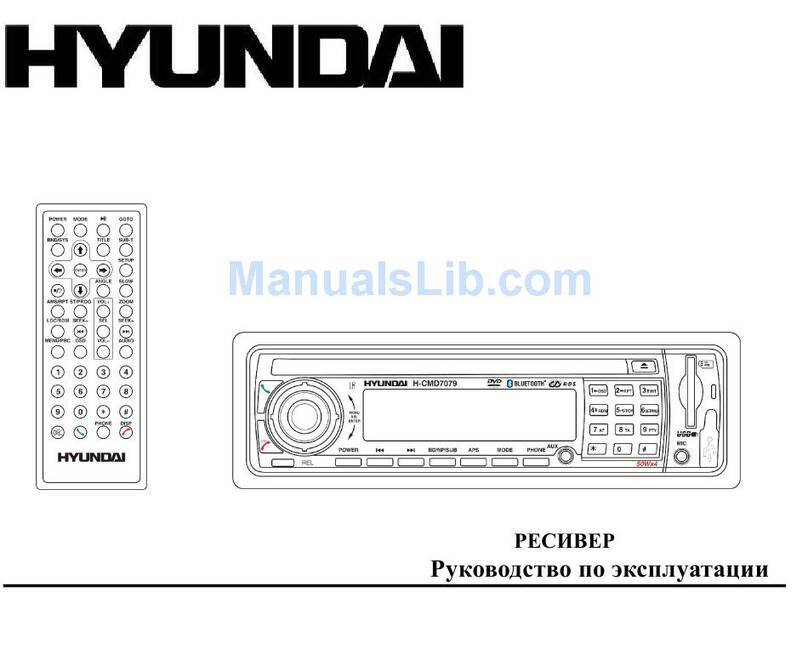 Hyundai H- CMD7079 User manual