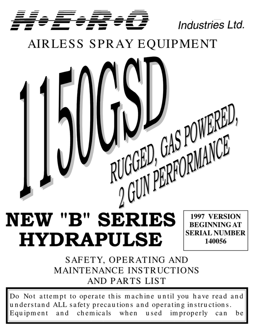 H.E.R.O. 1150GSD Safety, operating and maintenance instructions