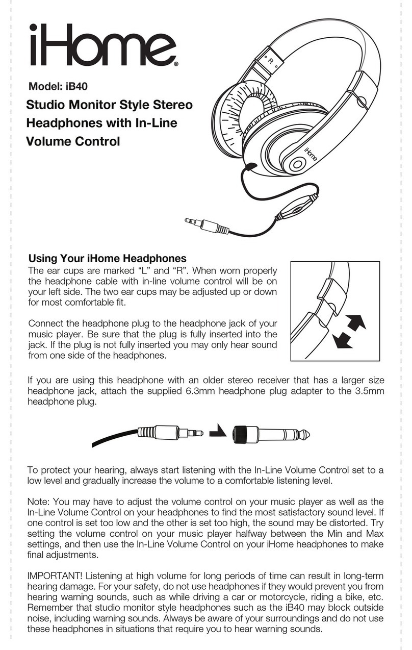 iHome iB40 manual