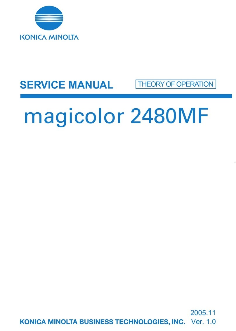 Konica Minolta Magicolor 2480 MF Service manual